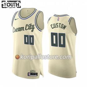 Milwaukee Bucks Custom Nike 2019-2020 City Edition Lasten Pelipaidat Swingman
